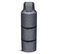 Insulated Propane Tank Cover - Dustproof and Waterproof 100lb Gas Can Cover | 420D Oxford Cloth Propane Tank Covers with Built-In Antifreeze Felt, UV-Resistant, Frost-Proof, Openable Top | Ideal for