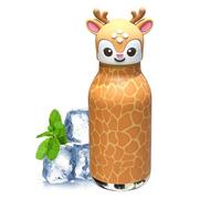 Insulated Water Bottle - Cute Animal Design, Portable Thermal Drinking Cup