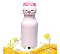 Insulated Water Bottle - Cute Animal Design, Portable Thermal Drinking Cup