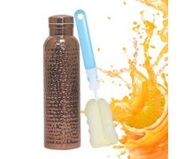 Insulated Water Bottles, Leakproof Travel Mug, Double Wall Vacuum Bottle with 620ml Capacity, Reusable Hydration Flask for Fitness, Gym, Travels, Studio, School, Men, Women, Outdoor, Black