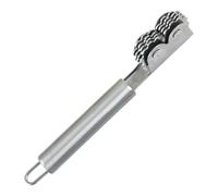Insulation Application Roller - Stainless Steel, 7.48in Soundproof Roof Repair Wear-Resistant | Ergonomic Handle And Smooth Rolling Tool, Tire Patch Roller For Car Interiors, RVs, Trailers, Wallpaper