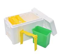 Insulation Bee Breeding Box, Beehive Box, Gardening Supplies for Starter Farm Keeping Pollinating Mating Breeding Winter Harvest Backyard Patio Live