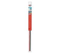INSULATION Burlete para puerta Estándar (Transparente, 1 m x 37 mm, Apto para: Desajustes de hasta 12 mm de ancho)