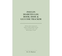 Insulin Diabetes Log Book: Dose & Glucose Tracker: 90-Day Daily Journal for Adults on Basal-Bolus Insulin to Track Units, Sites, and Blood Sugar Trends