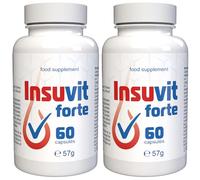 Insuvit Forte - 120 Cápsulas (2x 60 Cápsulas), Paquete de 2