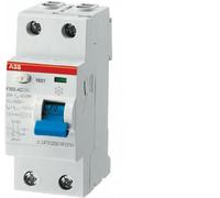 Int. Diferencial Puro Tipo AC En 25A Idn 300mA - ABB F202AC25/03
