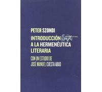 Int.Hermeneutica Literaria (LECTURAS DE TEORÍA LITERARIA)