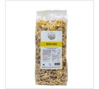 INT SALIM Muesli Base Familiar 1Kg - Copos de Avena y Trigo Integral, Pasas, Semillas y Cereales, Alto en Fibra