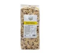 INT SALIM Muesli Tropical 1Kg con Frutas Deshidratadas, Frutos Secos y Copos de Cereales - Avena, Trigo y Maíz