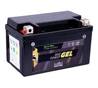 intAct Bike-Power GEL12-10B-4, CT10B-4, Batería de moto 12V 8,5Ah 200A (EN), Batería de moto de gel sin mantenimiento con un 30% más de potencia de arranque, para scooter, moto, quad