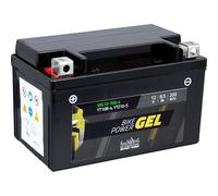 intAct Bike-Power GEL12-10B-4, CT10B-4, Batería de moto 12V 8,5Ah 200A (EN), Batería de moto de gel sin mantenimiento con un 30% más de potencia de arranque, para scooter, moto, quad