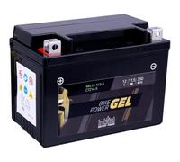 intAct - Bike-Power GEL12-14ZS, CTZ14-S, Batería de moto 12V 11,5 Ah 250 A (EN), Batería de moto de gel sin mantenimiento con un 30% más de potencia de arranque, para scooters, motos, quads