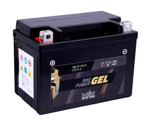 intAct - Bike-Power GEL12-14ZS, CTZ14-S, Batería de moto 12V 11,5 Ah 250 A (EN), Batería de moto de gel sin mantenimiento con un 30% más de potencia de arranque, para scooters, motos, quads