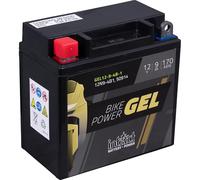 intAct Bike-Power GEL12-9-4B-1, 12N9-4B1, 50914, batería de moto 12V 9Ah 170A (EN), batería de moto de gel sin mantenimiento con un 30% más de potencia de arranque, para scooter, moto, quad
