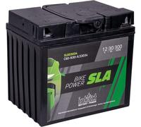 intAct - Bike-Power SLA53034, C60-N30-A, Batería de moto 12V 30Ah 300A (EN), batería AGM para scooter, moto, quad, tractor de césped y muchos más