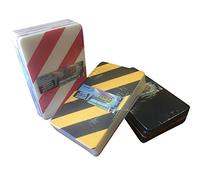 INTACTO PROTECTOR PARKING, ESPUMA DE POLIETILENO + FILM CON ADHESIVO EXTRA FUERTE 400X240X20MM. 4 unidades. (AMARILLO Y NEGRO)