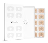 Intake Paquete de pestañas de repuesto para respirar, aumenta la ingesta de oxígeno, mejora la calidad del sueño, solución de ronquidos, resistente al sudor, tiras nasales seguras para la piel, tapón