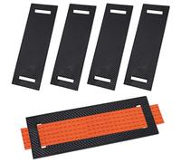 INTAKO Funda Protectora de Esquina de Caucho para Cintas de Amarre de hasta 50mm - 4pz - 290x100mm - Cantonera de Protección para el Transporte de Carga - Protector de Bordes y Ángulos para Correas