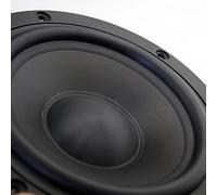 INTCHE 1 UNID Woofer Sub-Woofer Driver de altavoz 5.25 pulgadas HIFI Transductor Cerámica de aluminio Marco de marco de marco de gama media(4OHM)