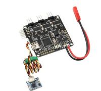 INTCHE Storm32 BGC 32Bit 3-Axis STM32 Placa Controladora de CardáN Sin Escobillas con Giroscopio Dual para RC Drone