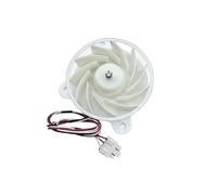 INTCHE Ventilador de piezas del refrigerador Motor del ventilador ZWF-30-3 DC12V 2.5W 1870RPM