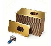 Intckwan 36x cuchillas de repuesto para robot cortacésped Mova (600, 1000, LiDAX Ultra, NAVAX AWD) - cuchillas de acero inoxidable recubiertas de titanio de 0,9 mm con tornillos - caja de