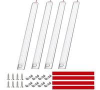 Intckwan Lámpara Led 12v para Autocaravana, 168 Leds, 6000K, Barra de Iluminación Interior con Interruptor para Auto, Furgoneta, Autobús, Caravana, Barco, Cocina, Baño, Bar, Camión, Camper, Tractor (4