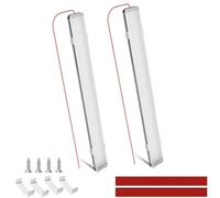Intckwan Plafon Led 12v Autocaravana, 228 LEDs, 10W, Luz Led 12v, Tira Led 12v, 12V Interior Lampara, 6000K Blanca, Luces LED Coche para RV Caravana Camper Furgoneta Barco Techo Camión(2 Piezas)