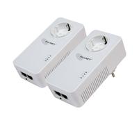 Intd allnet powerline 1200mbit 2er bundle bridge rj45 homeplugv2 smart