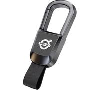 INTEAU Llavero de Coche per Volvo EX30 2023 2024, Aleación de Zinc Laveros de con Anillo Antipérdida Llavero con Logotipo de Coche Accesorios para Llaveropara Hombres y Mujeres,B