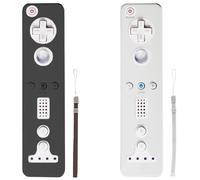 Intec Clear and Black 2 Toned Remote Skins - 2 Pack [Importación inglesa]