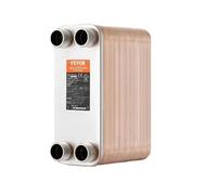 IntecceBuy intercambiador de calor 5 "x 12" 80 placas placa soldada de acero inoxidable para calefacción de suelo calefacción de agua fusión de nieve enfriamiento de cerveza 5x12in 80pcs