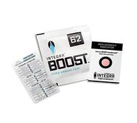 Integra Boost RH 62 % control de humedad de 2 vías (4 gramos - 25 paquetes pequeños) + tabla de canarios dobles