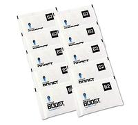 INTEGRA BOOST - Tecnología patentada que libera o absorbe la humedad - Bolsas de 8 gr - R.H. 62% - Paquete de 10 bolsitas