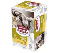 INTEGRA PROTECT Comida para gatos húmeda con piedra oxálica urinaria (6 x 100 g), recomendada por veterinarios para cálculos urinarios, alimento complementario desarrollado con veterinarios para gatos