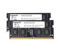 Integral 16GB(2x 8GB) DDR4 RAM 3200MHz SODIMM Kit de memoria para laptop, notebook, MacBook