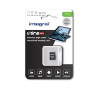 Integral Tarjeta Micro SD de 1TB vídeo, Memoria de Alta Velocidad SDXC, hasta 100MB s de Velocidad de Lectura y 50MB s de Velocidad de Escritura V30 C10 U3 UHS-I A1