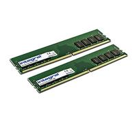 Integral 32GB(2x 16GB) DDR4 RAM 2400MHz DIMM Kit de memoria para PC de escritorio
