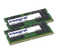 Integral 32GB Kit (2x16GB) DDR5 RAM 5200MHz SODIMM Módulo de Memoria para Laptop, Notebook, MacBook