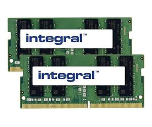 Integral CT2K16G4SFRA32A-IN memoria 32 GB 2 x 16 GB DDR4 (32GB [2x16GB] LAPTOP RAM KIT DDR4 3200MHZ PC4-25600 UNBUFFERED NON-ECC SODIMM 1.2V 1GX8 CL22 INTEGRAL)