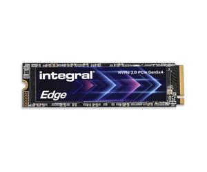 Integral Edge Gen 5 SSD PCIe 5.0 M.2 2280 NVMe 2 TB, Lectura de 10 300 MB/s y Escritura de 8600 MB/s: IOPS 1,3 M/1,5 M para Juego Veloz, edición de vídeo 4K/8K, creación IA y renderizado 3D