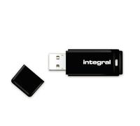 Integral INFD8GBBLK Unidad Flash USB - Memoria USB (8 GB, USB 2.0, Tapa, Negro, 0-70 °C, 1,8 cm)