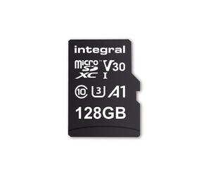 Integral inmsdx128g-100v30 128gb micro sd card microsdxc uhs-1 u3 cl10