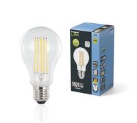 Integral LED E27 GLS A60 Omni-filamento Cálido 2700 K, 1521 LM, 11,2 W (equivalente a 100 W) Bombilla No Regulable - Paquete de 2 - Eficiencia energética - para dormitorios, pasillos y salones
