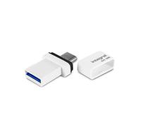 Integral - Memoria de 64 GB USB 3.1 y Type-C Fusion con Doble Conector para copias de Seguridad de Datos Entre Smartphones, PC, Macs, Tablets USB C