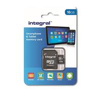 Integral Memory INMSDH16G10-90SPTAB microSDHC Class 10 UHS-1 16 GB Tarjeta de Memoria