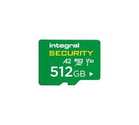 Integral microSDXC 512 GB Alta Resistencia, UHS-I V30 U3 A2 CL10, CCTV, dashcam, Seguridad hogar, cámara bebé y Corporal, hasta 95 h sobrescritura y 98 000 h grabación Cont.