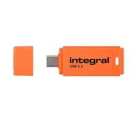 Integral Neon-C - Unidad USB-C 3.2 Gen1 de 32 GB (USB 3.1 USB 3.0) Orng Up, W129304912 (unidad (USB 3.1 Usb3.0) Orng Up hasta R-150 W-30 Mbs)