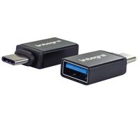 INTEGRAL Pack Doble de Adaptador USB-A Hembra a USB-C Macho