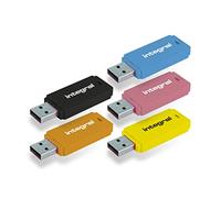 Integral Pen Drive Memoria USB 2.0 de 64 GB Neón